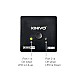 Kinivo Premium 4K HDMI Switch/Splitter HDMI Switcher - Supports 4K @ 60Hz, 3D, Full HD and Ultra HD (240BN - 2 Port)