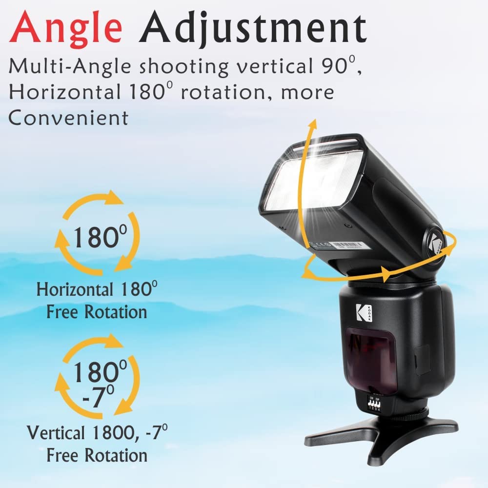 Kodak S632 Speed Flash for Camera with Trigger Black