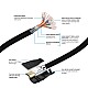 AGARO Blaze High-Speed HDMI Tough Nylon Braided 2 Meters Latest Version Cable - Supports Ethernet, 3D, 4K video