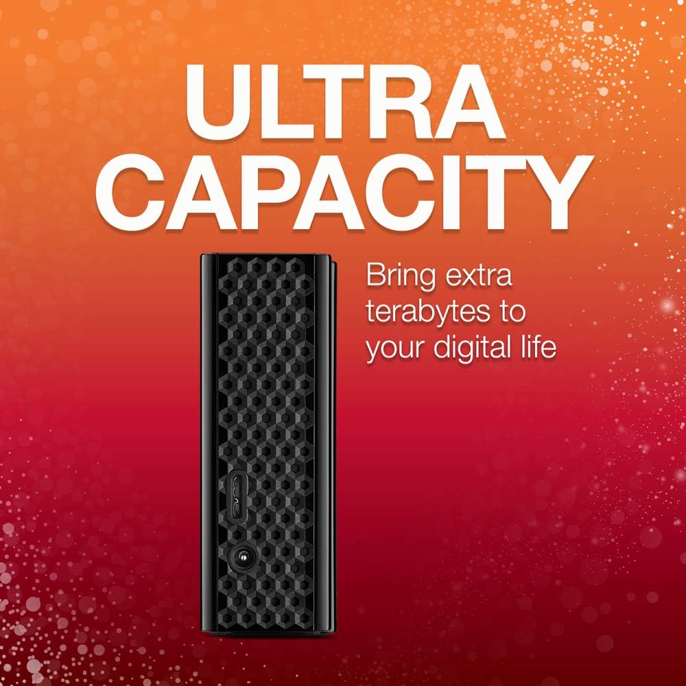 Seagate Backup Plus Hub 8 TB External HDD - USB 3.0 for Windows