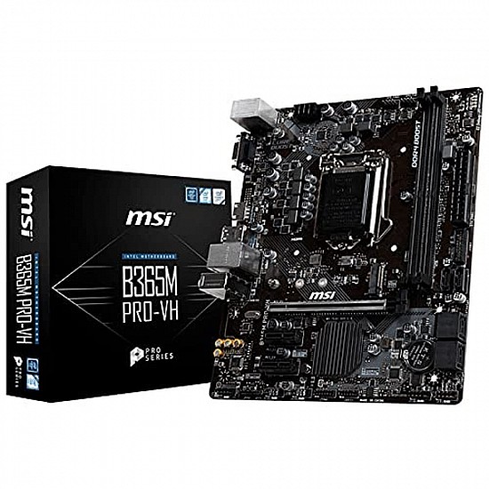 MSI B365M PRO-VH Micro-ATX Gaming Motherboard