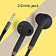 Zebronics Zeb-Corolla In Ear Wired Earphone with Mic, 3.5mm Jack, 1.2 Meter Cable, Multi Function Button