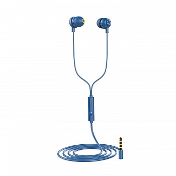 Infinity Zip 20 Wired in Ear Earphones with Mic (Blue)