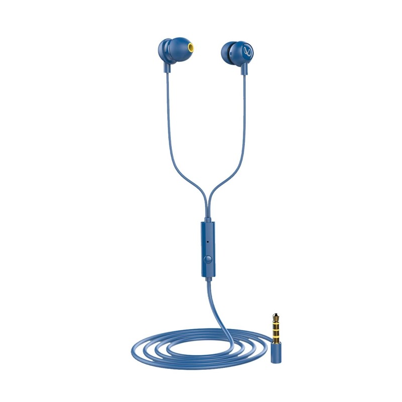 Infinity Zip 20 Wired in Ear Earphones with Mic (Blue)