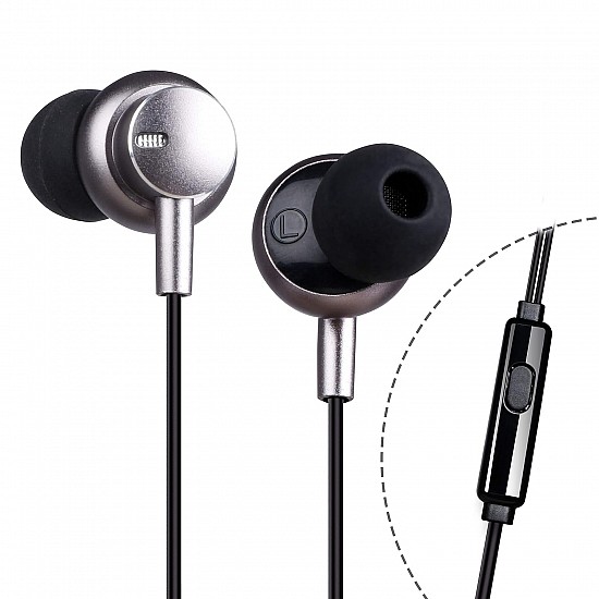 ZEBRONICS Zeb-Addiction Wired Earphone with Mic (Black)