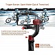 All in 1 3-Axis Gimbal Stabilizer for Compact Camera Action Camera and Smartphone, Compatible