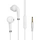 ZEBRONICS Zeb-Calyx Wired in Ear Earphone with Mic (White)