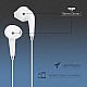 ZEBRONICS Zeb-Calyx Wired in Ear Earphone with Mic (White)