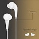 ZEBRONICS Zeb-Calyx Wired in Ear Earphone with Mic (White)