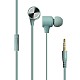 Zebronics Zeb-Protect Wired Earphone with Call Function(Green)