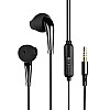 Zebronics Zeb-Calyx Wired in Ear Earphones with Mic (Black)-