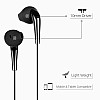 Zebronics Zeb-Calyx Wired in Ear Earphones with Mic (Black)-