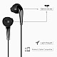 Zebronics Zeb-Calyx Wired in Ear Earphones with Mic (Black)