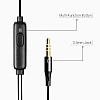 Zebronics Zeb-Calyx Wired in Ear Earphones with Mic (Black)-