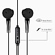 Zebronics Zeb-Calyx Wired in Ear Earphones with Mic (Black)