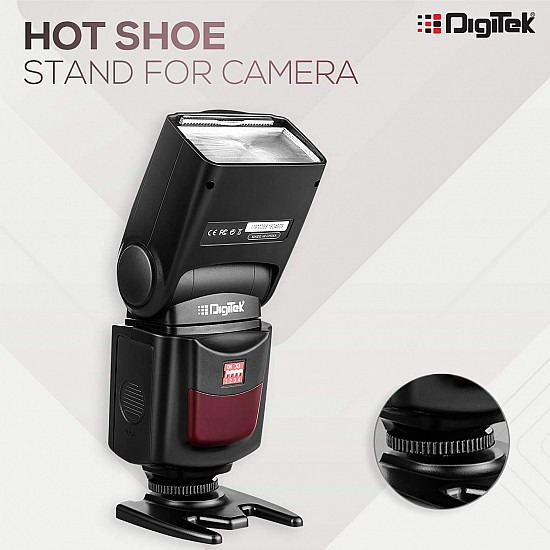 DIGITEK® (DFL-088) Universal Electronic Flash Speedlite for DSLR Cameras (Without Trigger)