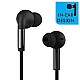 ZEBRONICS Zeb-Ease Wired in Ear Earphone with Mic (Black)