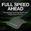 Seagate Barracuda Fast 2 TB External SSD – USB-C USB 3.0 for Windows and Mac, 3 yr Data Recovery Services, Portable Solid State Drive (STJM2000400)-