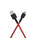 Mi Xiaomi Braided Type C 100Cm Cable Red|Supports Upto 22.5 Charging|Tangle Free Sturdy Built with Kevlar Protection