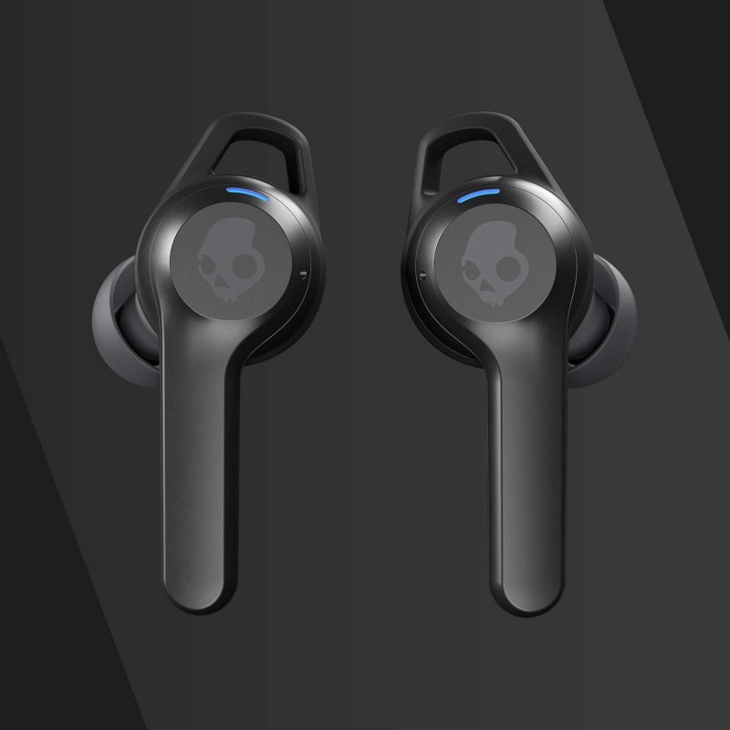 Skullcandy Indy Evo Truly Wireless Bluetooth in Ear Earbuds with Mic (Black)-