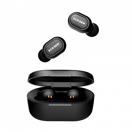 Screem Ibeza 2 True Wireless Earbuds (TWS) BT V5.0 - Black