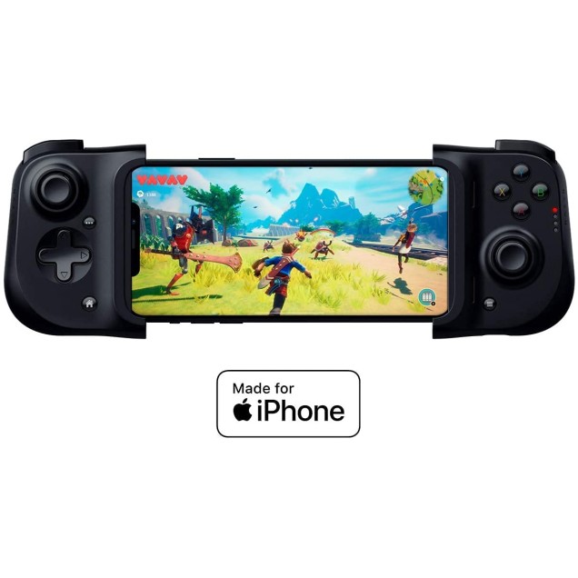 Razer Kishi - Wireless Gaming Controller for iPhone – Black - RZ06-03360100-R3M1 Razer Kishi - Wireless Gaming Controller for iPhone – Black - RZ06-03360100-R3M1