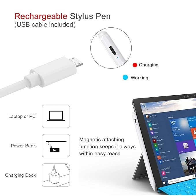 CASE U Stylus Pen for iPad with Plam Rejection & Tilt Sensor CASE U Stylus Pen for iPad with Plam Rejection & Tilt Sensor
