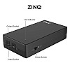 ZINQ Mini UPS for 12V Routers, High Power Fiber Routers, Broadband Modems (Black)