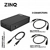 ZINQ Mini UPS for 12V Routers, High Power Fiber Routers, Broadband Modems (Black)