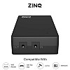 ZINQ Mini UPS for 12V Routers, High Power Fiber Routers, Broadband Modems (Black)