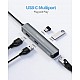 CableCreation USB C Hub Multiport Adapter, 5-in-1 USB C Adapter Aluminum Shell with 4K USB C to HDMI