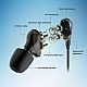 PTron Boom Lite Wired in Ear Earphones with Mic (Black)