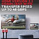 Honeywell HDMI Cable 2.1 with Ethernet, 8k@60Hz, 4k@120Hz UHD Resolution, 2 Mtr(6.6ft)