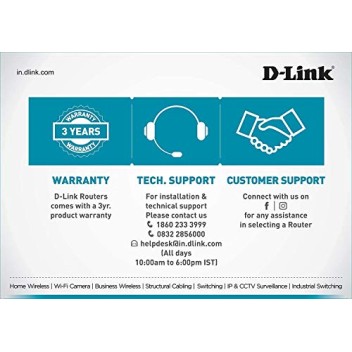 D-Link DIR-2680 WiFi Router Dual Band Wireless Internet Network for Home, MU-MIMO, Smart Security & Parental Control, Powered by Intel-