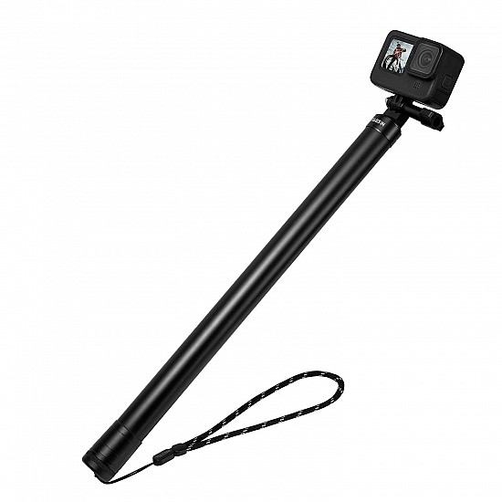 TELESIN 118"/3 Meters Ultra Long Selfie Stick, Black