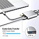 Live Tech Link 4 in 1 USB Type C to HDMI Port VGA Port USB Adapter USB3.0 PD Connect