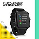 FLiX (Beetel S1 Bluetooth Smart Watch, IPX 68 Rated Water and Dust Resistant - (Black)