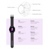 WatchOut Wearables Presents Mad Gaze : World's First Gesture Controlled & 4G IoT Enabled Silicone Smartwatch (Black)