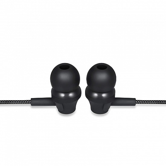 Modernista DopePlugs High Bass in Ear Wired Earphones with Mic, Black