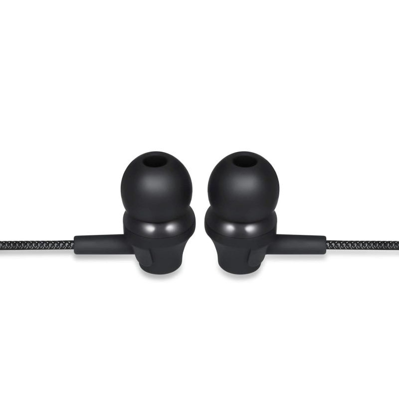 Modernista DopePlugs High Bass in Ear Wired Earphones with Mic, Black