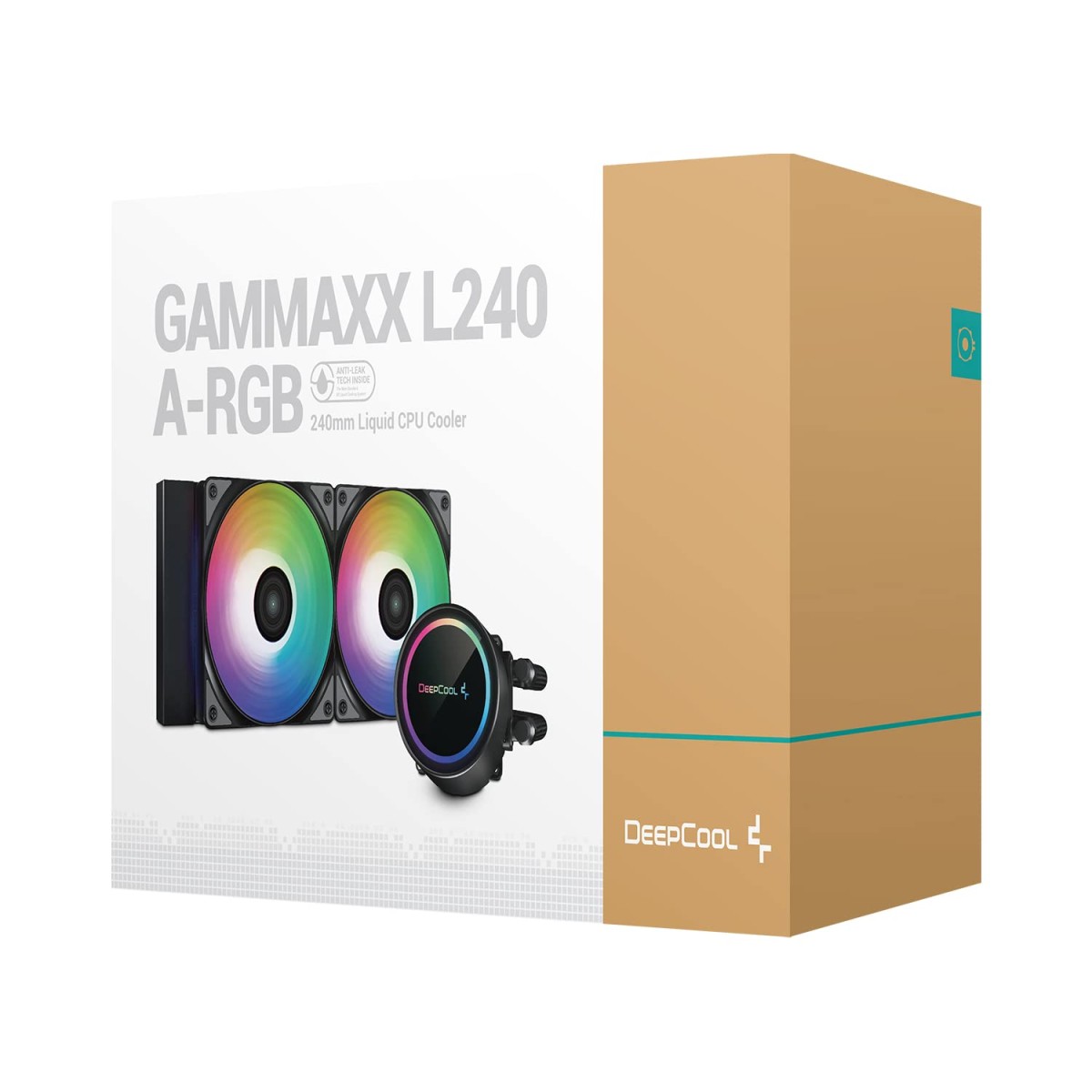 DEEPCOOL GAMMAXX L240 ARGB 240mm AIO Liquid CPU Cooler