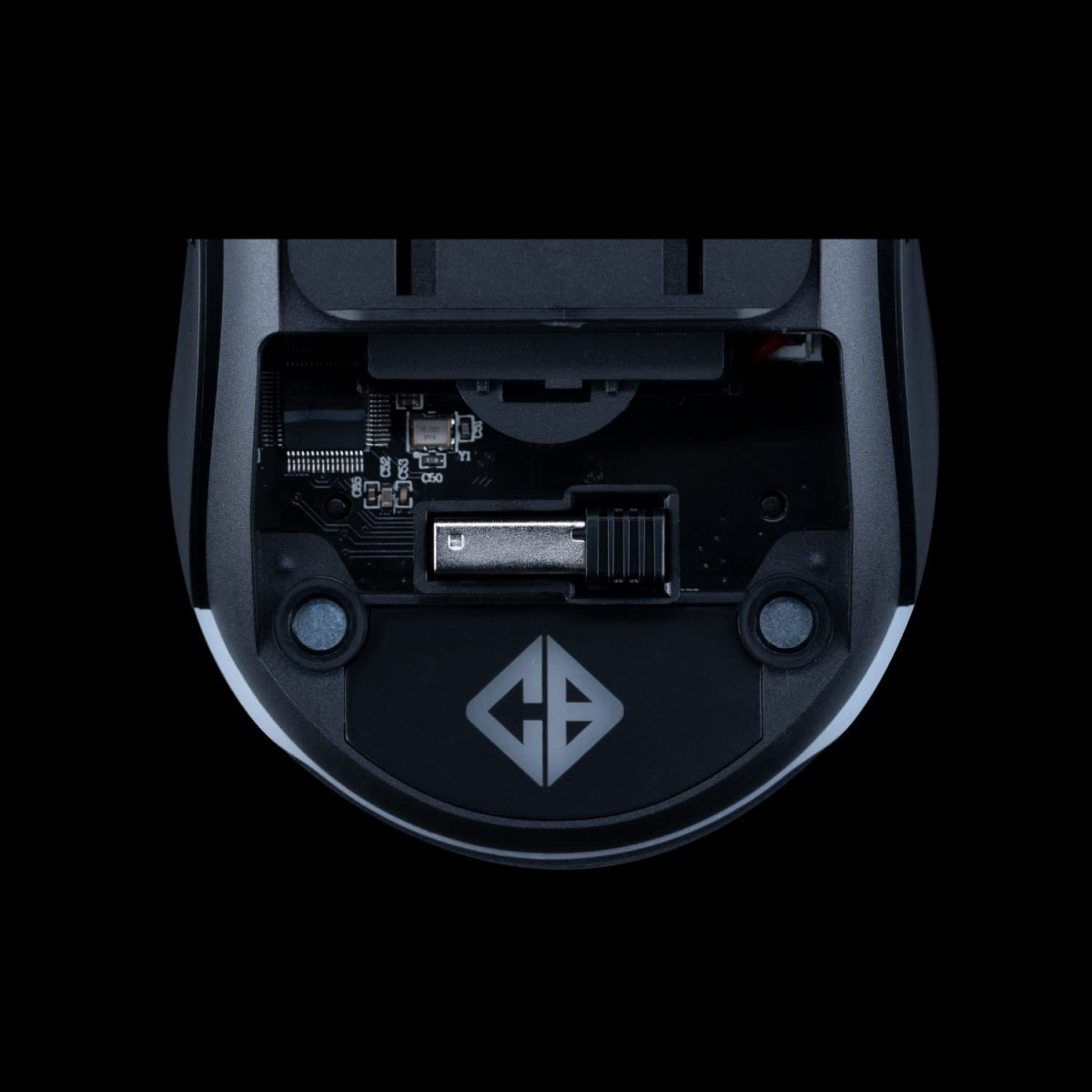 Cosmic Byte Kilonova 3335IC Wireless + Wired Dual Mode RGB Gaming Mouse - (Black)