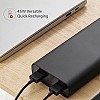 MI Power Bank Hypersonic 20000mAh 50W Lithium Polymer Supports Laptop Charging 50W Mobile Charging - (Black)