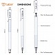 Tukzer 2-in-1 Capacitive Stylus Pen V2.0, Precise Stylus (White)