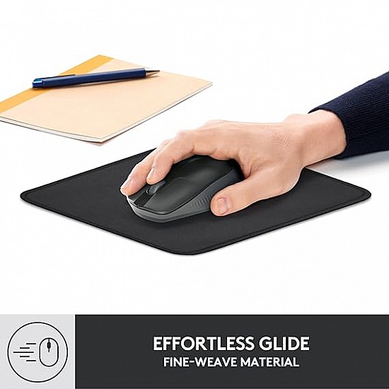 Logitech Mouse Pad - Studio Series, Computer Mouse Mat with Anti-Slip Rubber Base