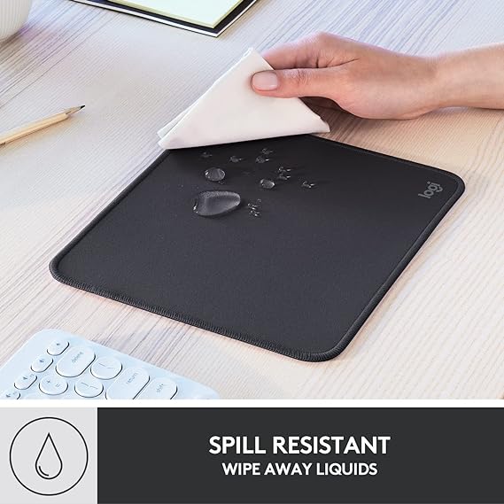 Logitech Mouse Pad - Studio Series, Computer Mouse Mat with Anti-Slip Rubber Base Logitech Mouse Pad - Studio Series, Computer Mouse Mat with Anti-Slip Rubber Base