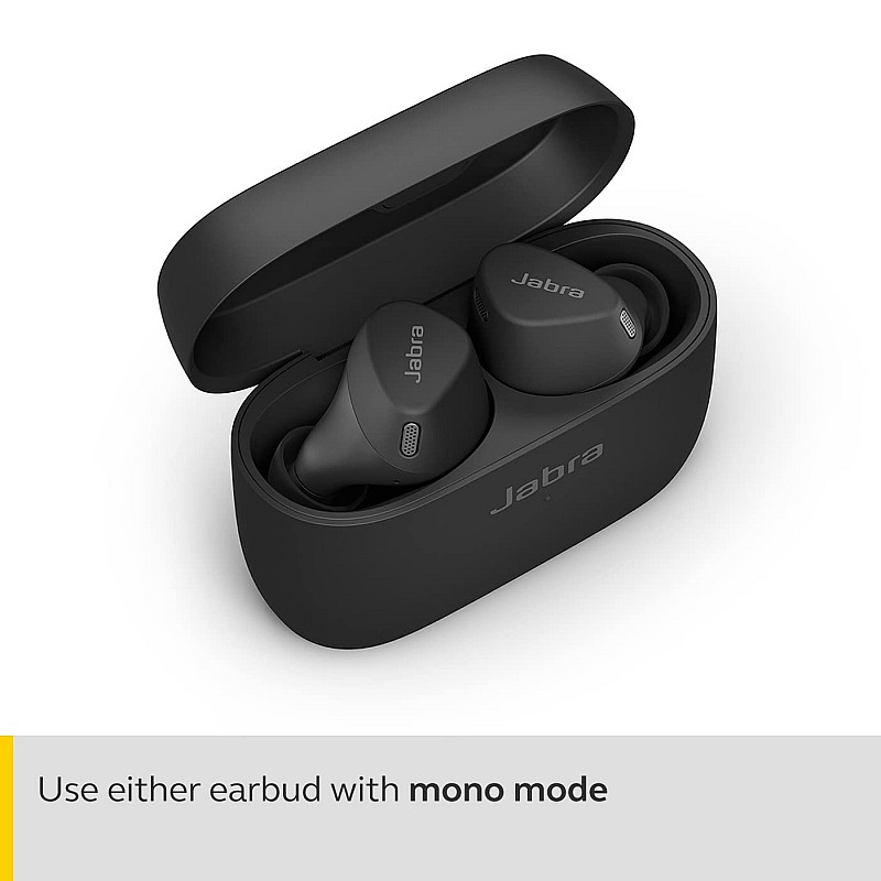 Jabra Elite 4 Active in-Ear Bluetooth Earbuds - Black