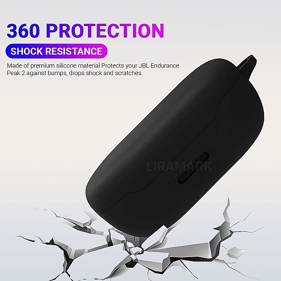 LIRAMARK Shockproof Protective Silicone 360° Cover Case 