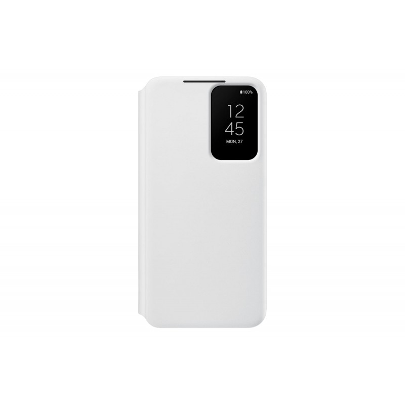 Samsung Polycarbonate Original Galaxy S22 5G Smart Clear View Cover, White