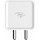 Itel ICI-42-C 100V Dual Output 2 Pin Wall Charger for Cellular Phones (White)